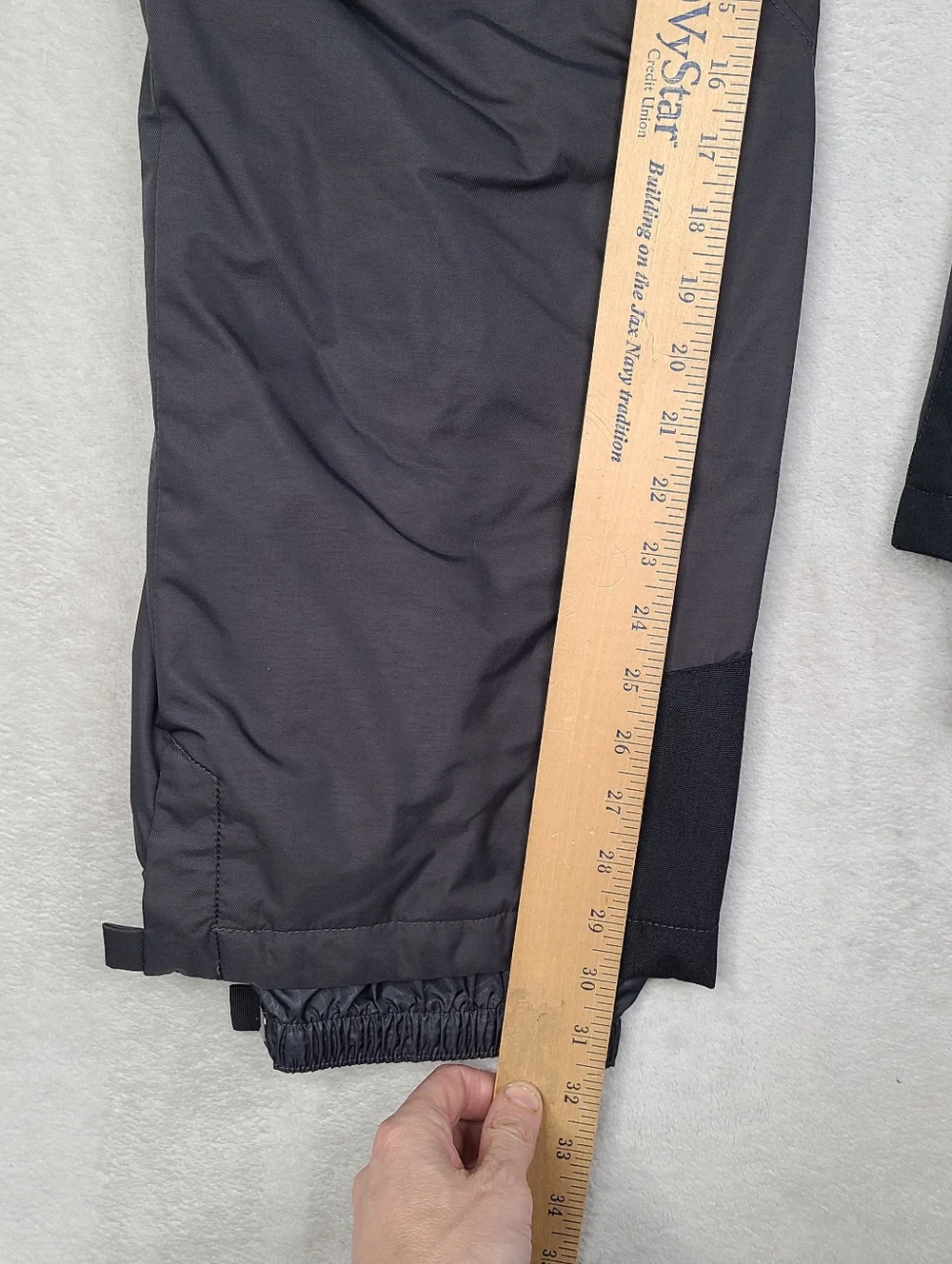 Columbia Snow Pants Mens Small Gray Bugaboo Omni Tech Snowboard Ski Lined - Picture 9 of 14